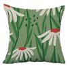Simple Flower Pattern Pillowcase Dormitory Decoration Office Living Room Sofa Home Pillowcase