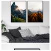 canvas prints river picture for living room road wall art painting no framed postres decor nordic style poster Mountain forest