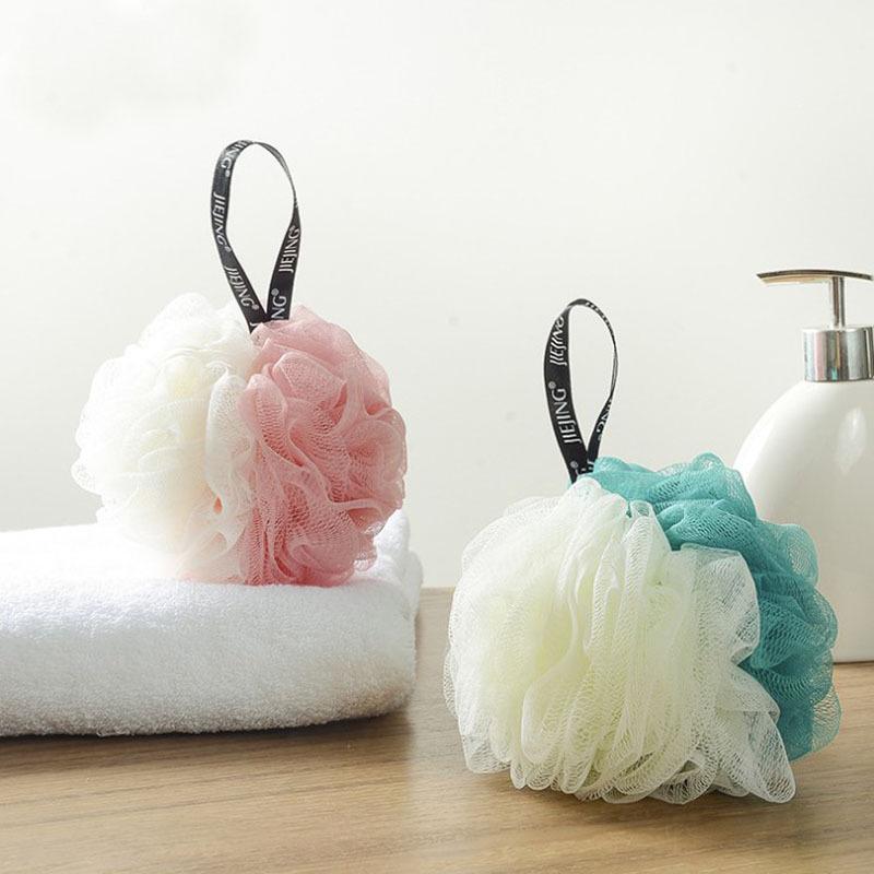 Premium Large Shower Loofah Bath Scrubber - Charming, Non-Scattering Bubble Bath Flower for Women