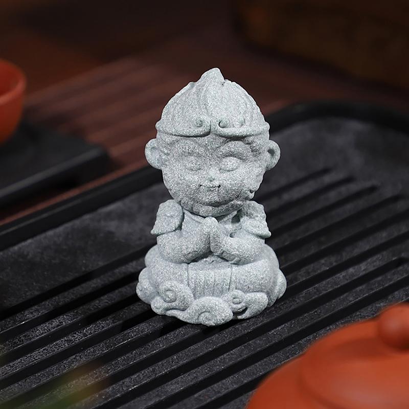 1 Stück Black Myth Wukong Teehaustier Ornamente Boutique Niedlich Mini Der Affenkönig Tee-Set Dekoration Teetisch Zubehör
