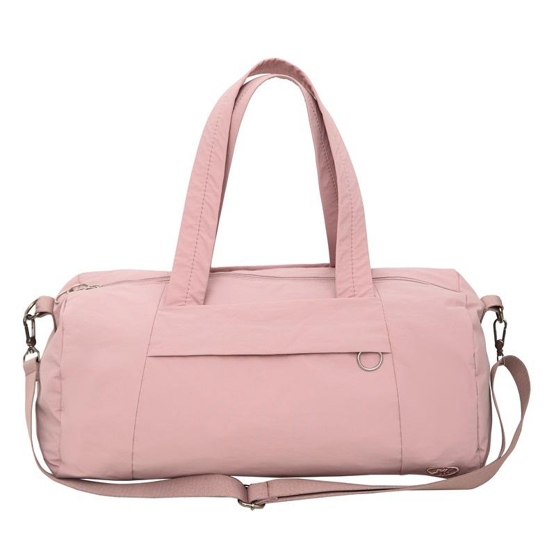 Simple and Lightweight Yoga Gym Bag Fashionable Small Travel Bag Solid Color Casual Hand Crossbody Bag
