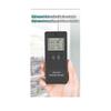 Ultraviolet Radiation Monitor, Digital Uv Detector Compatible with Home Office Outdoor Inspection Black