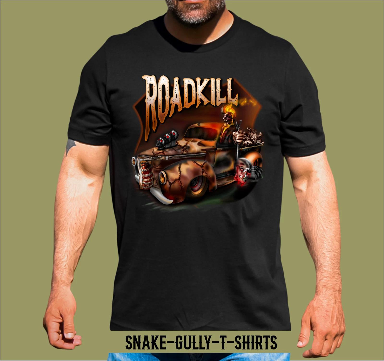 ROAD KILL RAT ROD HOT ROD T-SHIRT L