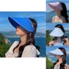 Minimalist Sun Hat For Women With Breathable Uvresistant Fabric For Outdoor Use