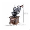 Manual Coffee Grinder Easy To Use Hand Crank Sturdy Materials