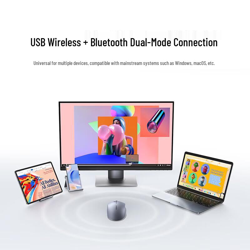 Ugreen M566 Dual Mode Silent Wireless Mouse