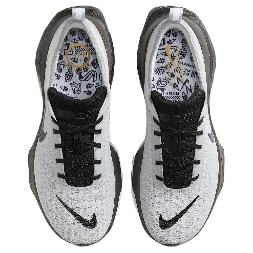 Nike ZoomX Invincible 3 Light Smoke Grey Gold Men Sneakers White Dark-Smoke-Grey Black IB2756-100