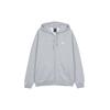 ZNE Jackets Men's Medium Heather Gray Hooded Fleece Lined Other IV7606