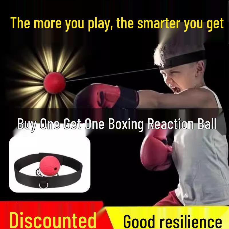Boxing Reaction Ball for Kids & Adults - Focus, Fitness & Stress Relief