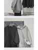 Men's Autumn and Winter Solid Color Zipper Hoodie: Plus Velvet Cardigan Sweatshirt