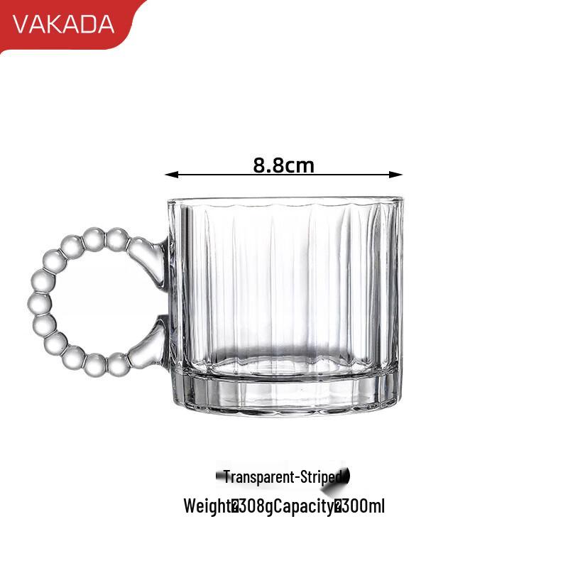 VAKADA Glass Beverage Cups