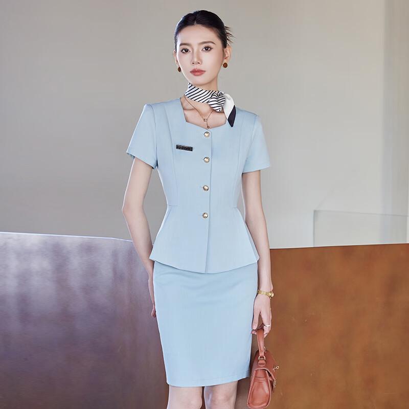 Женский костюм-юбка с коротким рукавом Toluoman M