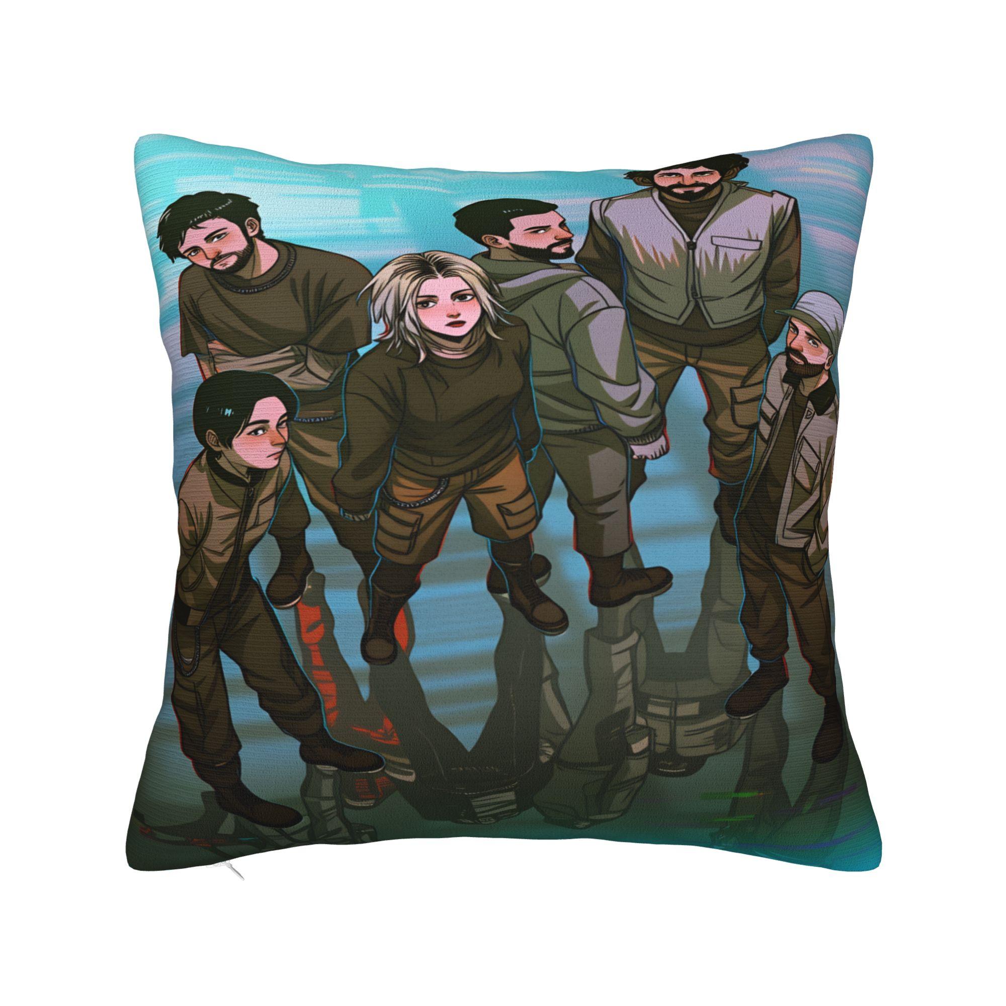 

Rock E-Emily A-Armstrong Pillow Cover Custom Cushion Cover Novelty Pillow Case For Sofa Car Home Decor 30cmx30cm