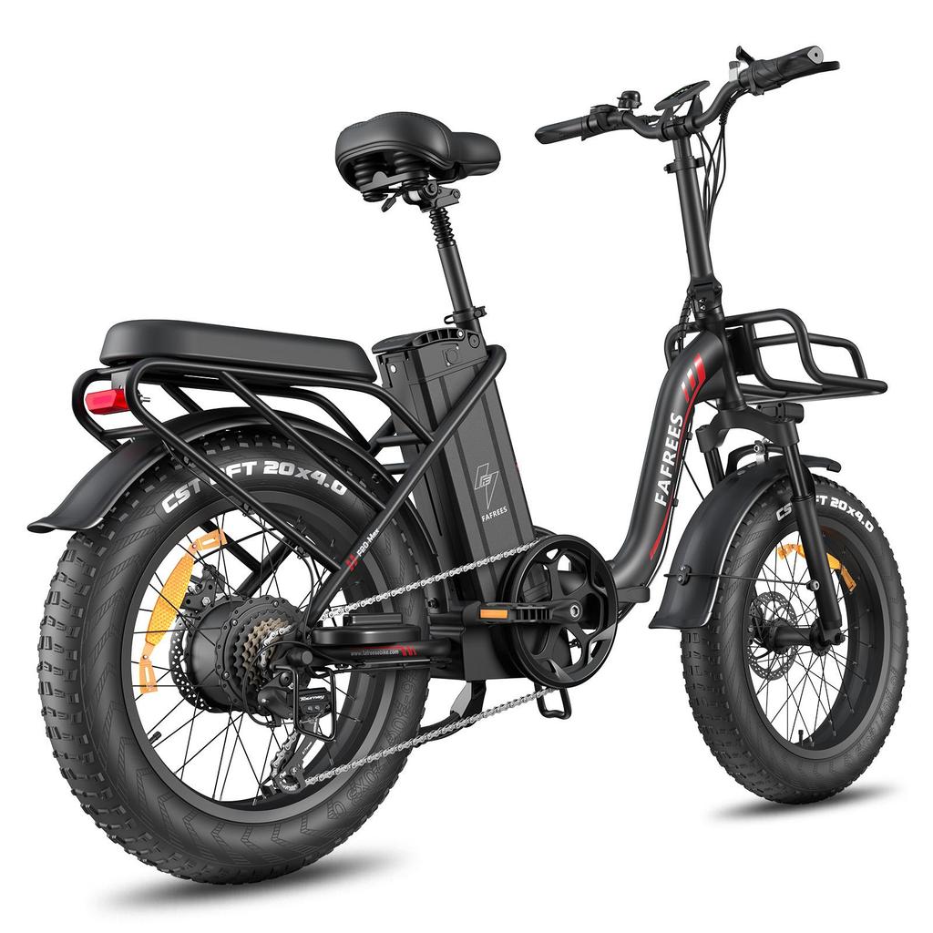 FAFREES F20 Max Elektrofahrrad 500W 48V 30Ah Fat Tire E-Bike 110-150km Reichweite Tiefeinstieg Faltbares E-Bike für Erwachsene Urban/Off-Road Pendeln