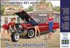 Master Box Pinup Series 1960s Girls Legend Embarking on a New Adventure Set Plastic Model MB24082 1/24 3-Piece