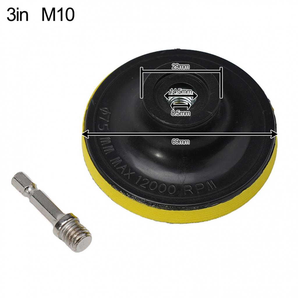 Polishing Polishing Plate Polishing Pad Backing Pad Hex Shank