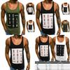 Premium Men's Casual Sleeveless Tank Tops With Square Neck Sports Undershirt