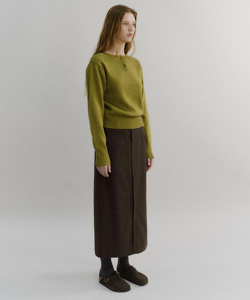Aubeuawo Lip Pencil Skirt Winter Ver. (Brown)