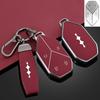 For BYD Formula Leopard 5 8 Titanium 3 7 Electric Car Key Fob Cover Key Case with Keychain Key Premium Leather Protective Shell
