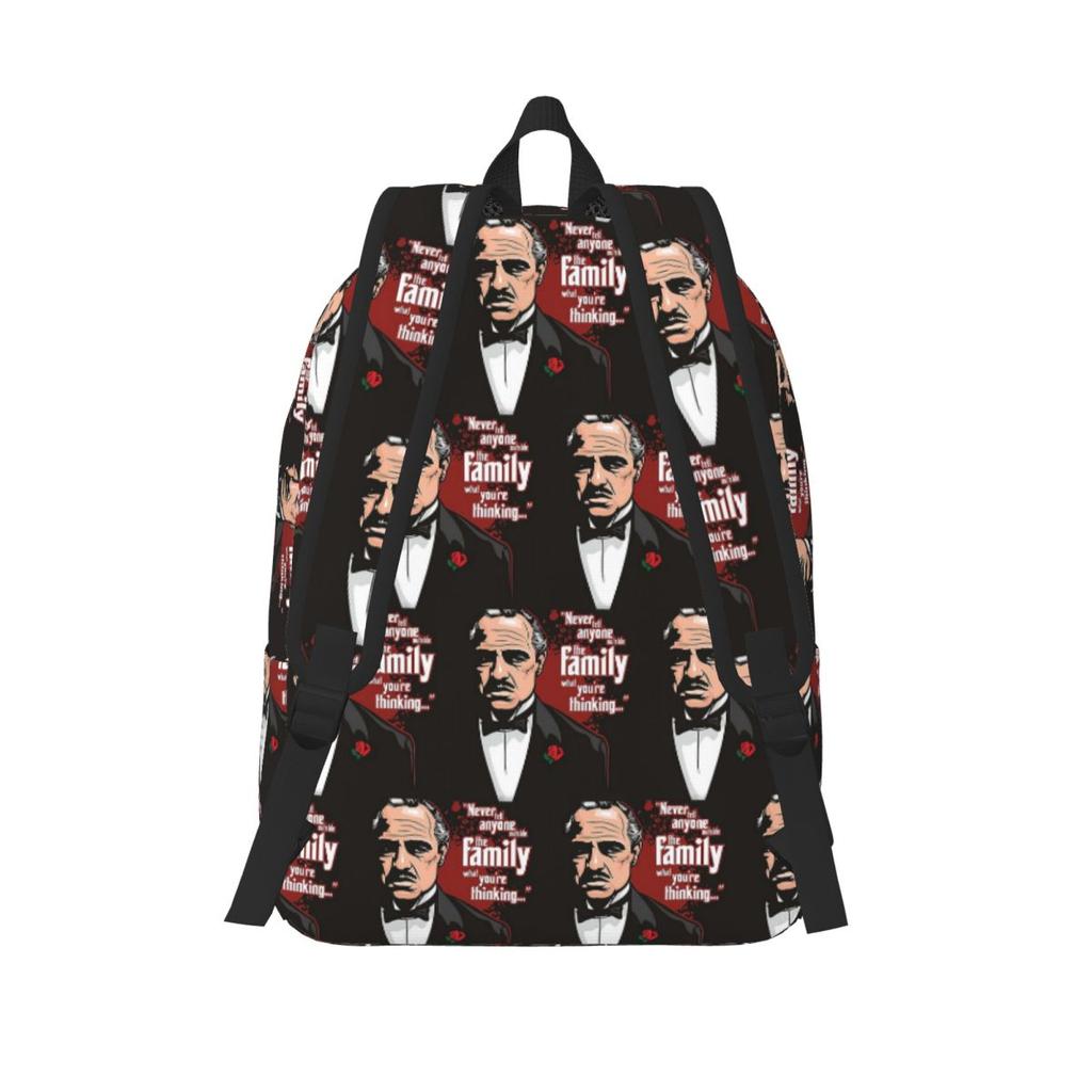 The Godfath Backpack Hot Sale Daypack Large Capacity Boys Girls BookBag School Bag Shoulder Bags for Men Women