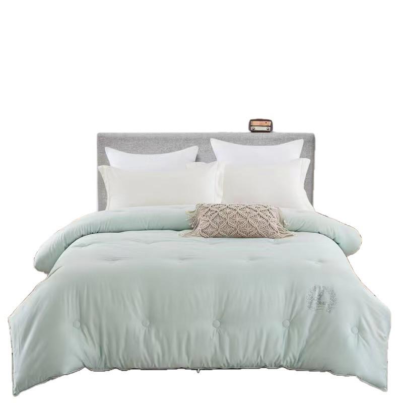 Luxurious Winter Quilt with Rhinestones - Soy Fiber & Velvet Cotton, Warm and Thick for All-Season Bedding