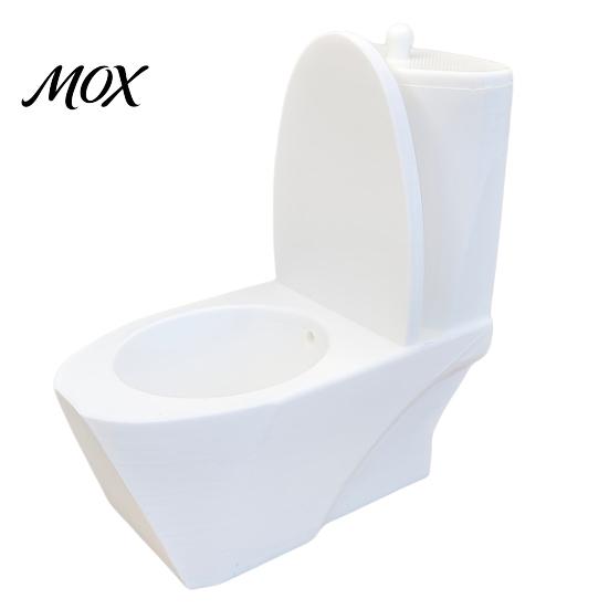 Flower Pot for Desk Toilet Shaped Pot, 3D Printed Planter with Storage Humorous Tank, Creative Plant And Bathroom Decor Unique Gardening Gift Friends