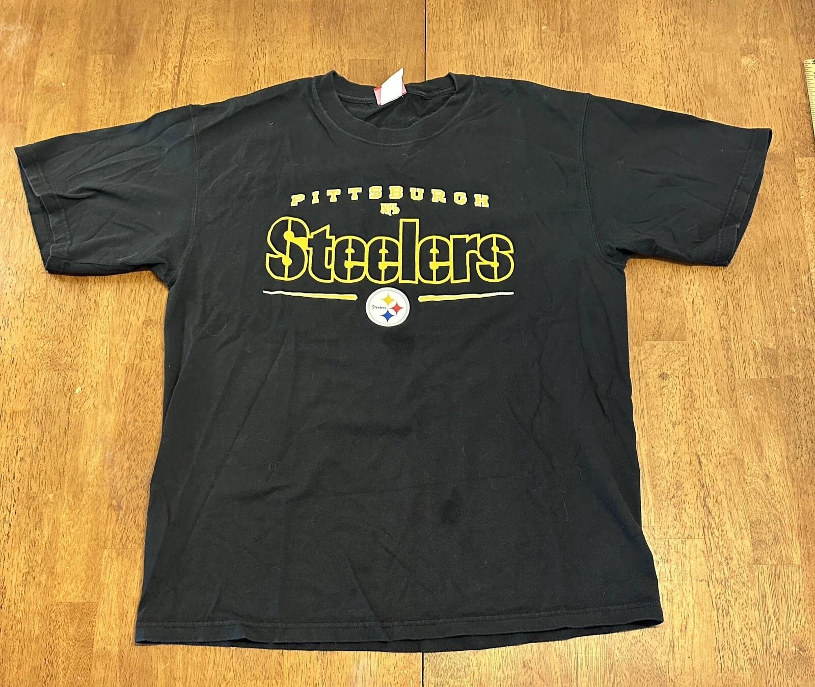 Pittsburgh Steelers NFL Team Apparel T Shirt Large Vintage 3XL