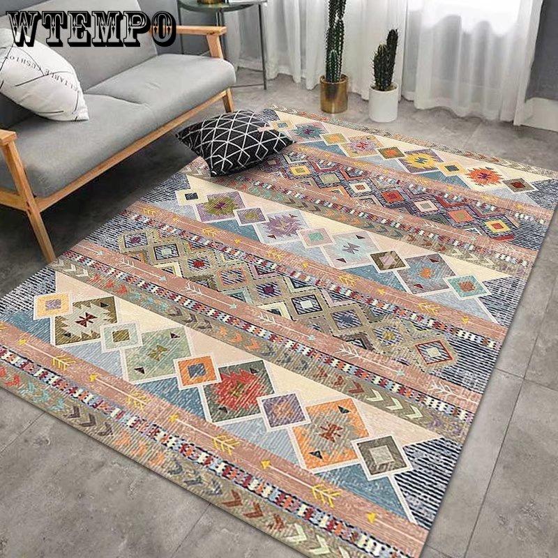 

Ковер для гостиной, напольный коврик, персидский ковер для спальни, ковер под диван и журнальный столик, большой ковер 140 * 200cm