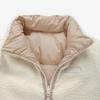 New Balance Women S reverSible Fleece Double Side Padding Beige