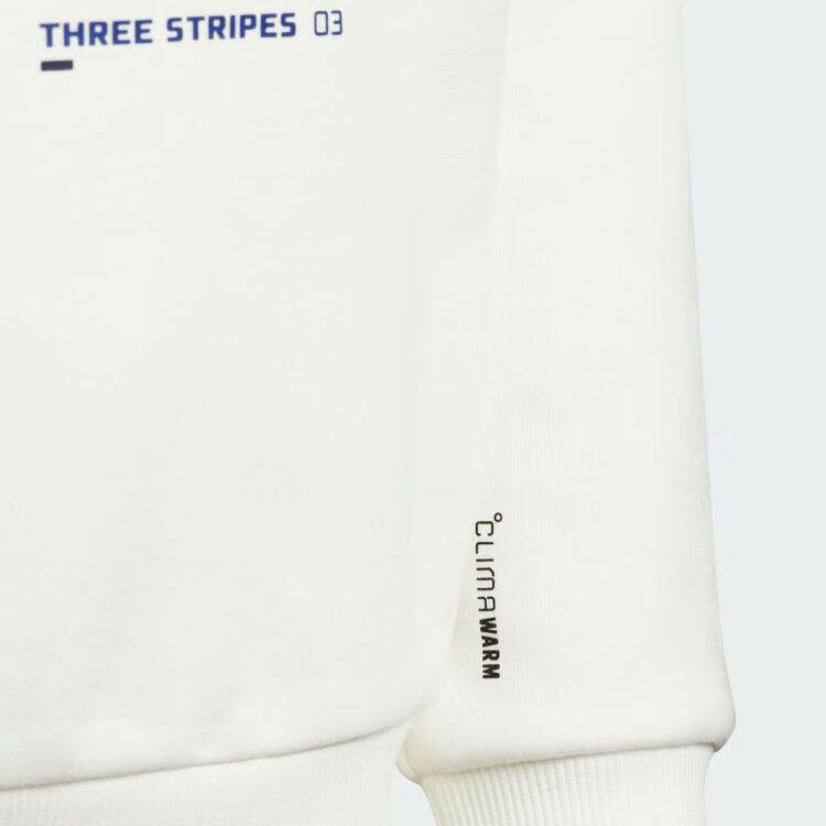 adidas Warm Crew Comfortable Soft Skin-Friendly Round Neck Pullover Kids Tops KB5128