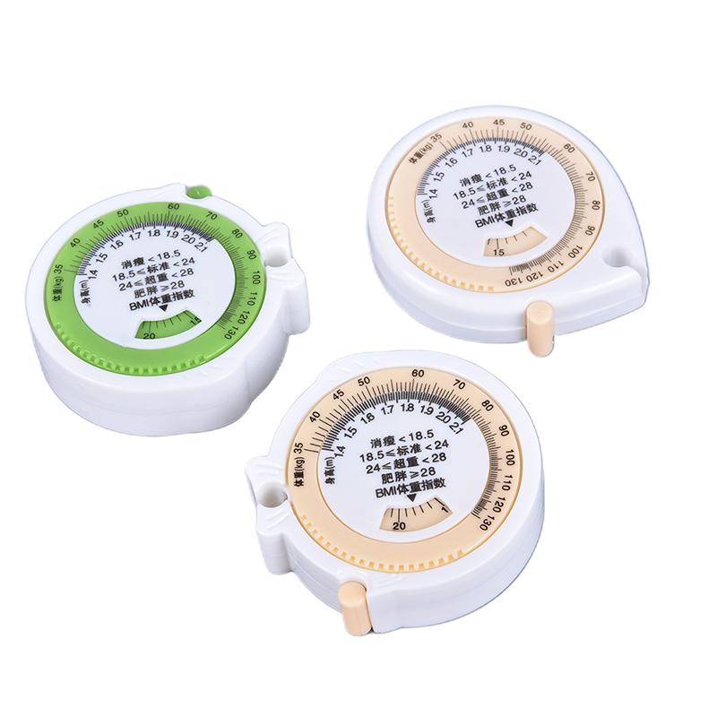 Bmi Body Measuring Tape Sewing Ruler Waist Tape Measure Portable Soft Measurement Ruler Practical Accessories