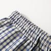 Men's Plaid Casual Shorts, Elastic Waist Drawstring Summer Lightweight Beach Shorts (M-5XL)