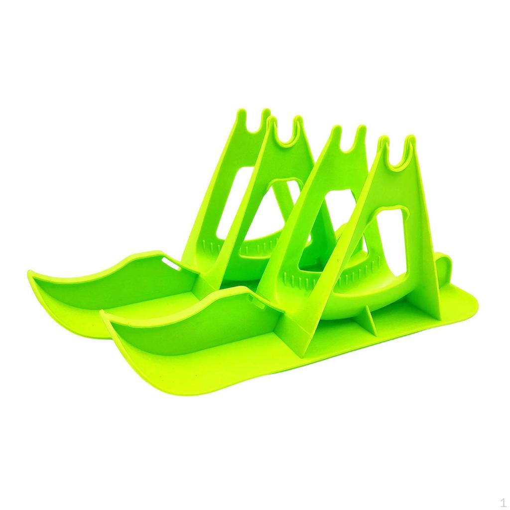 Ski Set Sled Stable Easy Installation Winter Sledge Board Attachment Snow Kit for Balance