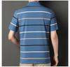 T-shirt da uomo a maniche corte tinta unita estiva Sottile Polo da uomo con colletto a revers da lavoro