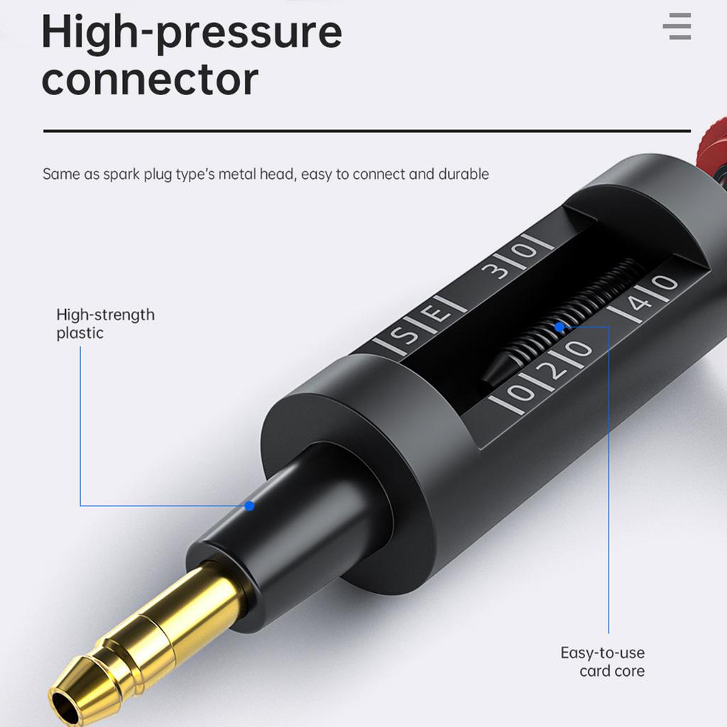 Spark Plug Tester Car Ignition System Coil Adjustable Ignition System Coil Tester Coil Engine In Line Diagnostic Checker Tool