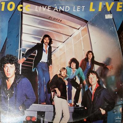 LP Record 10CC - Live And Let Live SRM28600 MERCURY 1977 US Rock Used