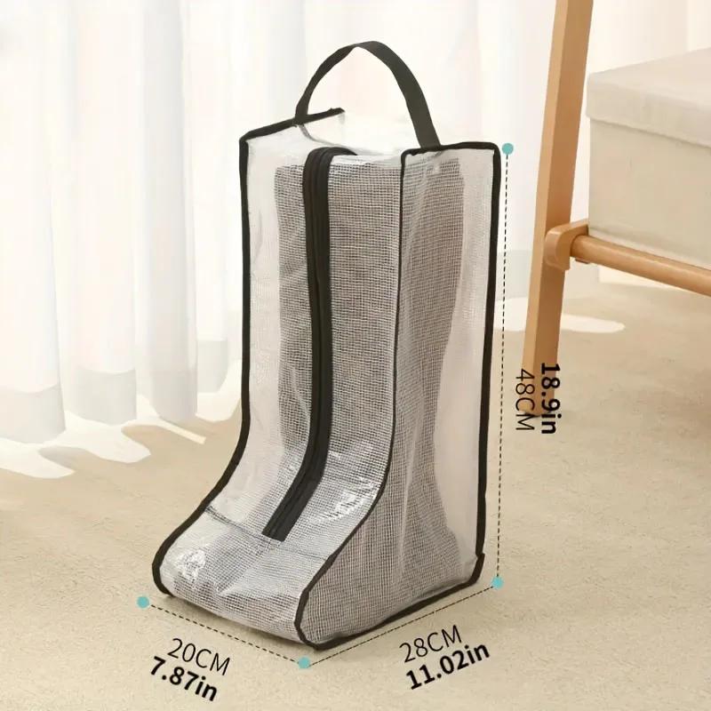 

Boot Storage Bag Portable Shoes Organizer Waterproof Dustproof Protection Holder Bag for Household Travel Supplies
