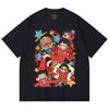 230 g/m² 100% Baumwolle Einteiler V58 Egghead Chibi Print Unisex Schweres Baumwoll-T-Shirt