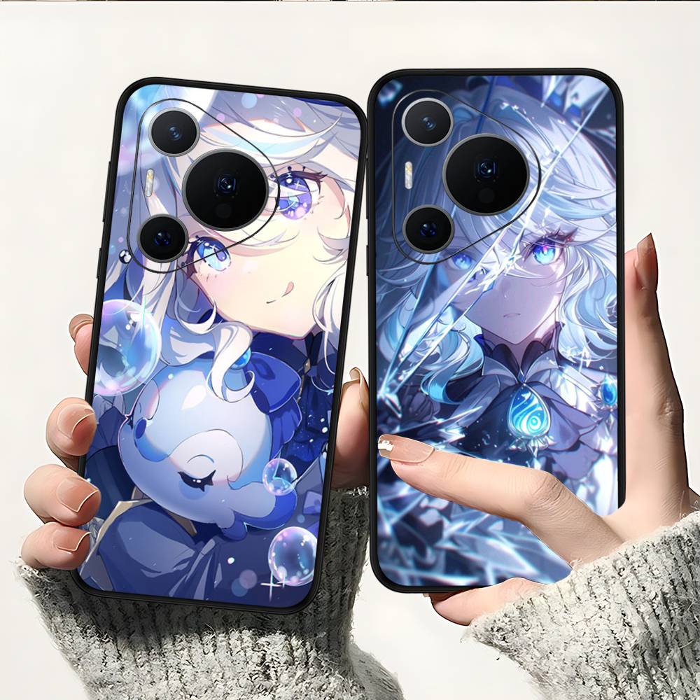 Genshin Impact Furina Phone Case For Huawei P 8 9 10 20 30 40 50 Pro Lite Psmart Honor 10 Lite 70 Mate 20lite