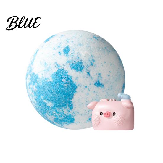 Spa Bath Ball Salt with Surprise Toy Inside Fruity Floral Plants Extract Handmade Natural Sea Bubble Women Men SPA Gift