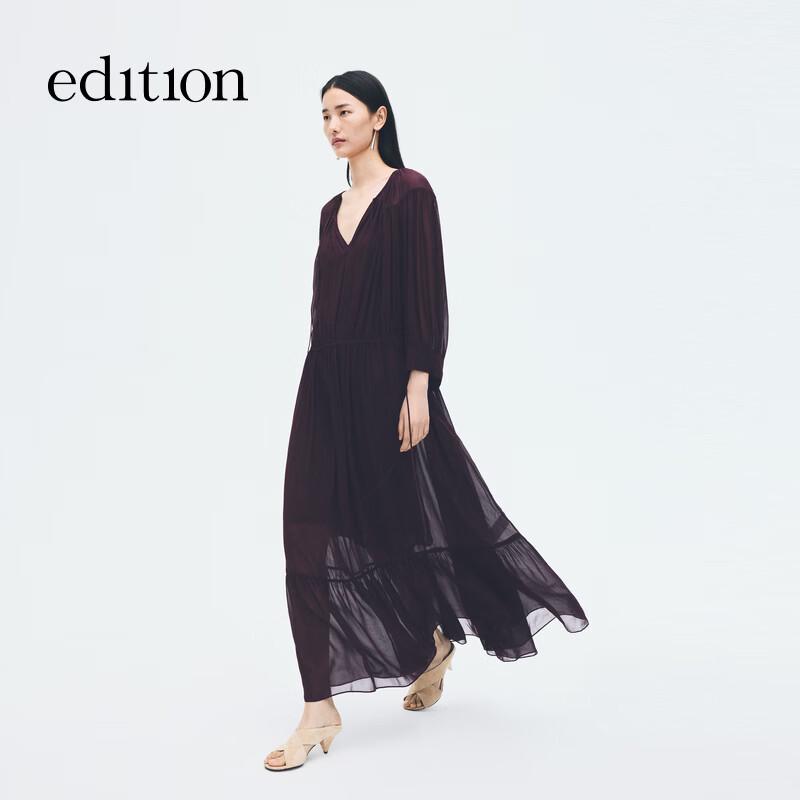 Edition Women's Mulberry Silk Two-Piece Resort Dress