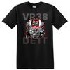 VR38 Motor Ontwerp T-shirt Coole Auto Monteur Grafisch T-shirt voor Auto Liefhebbers
