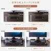 Sanwa Direct Desk Shelf, Soundbar Stand, 50cm Wide X 12cm Deep X 5cm High, Natural Wood and Steel, 200-STN061