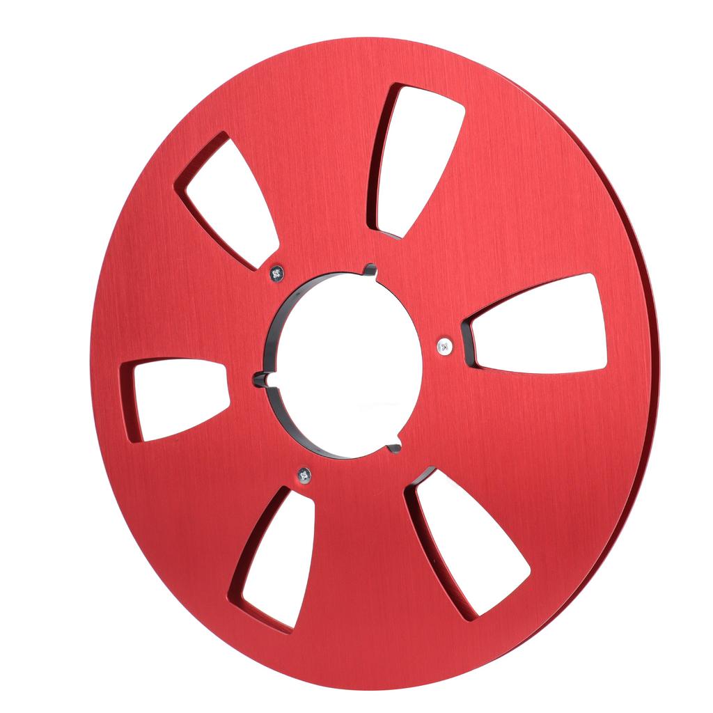 14 10.5 Inch Empty Tape Reel 6 Hole Aluminum Alloy Universal Open Reel Sound Tape Empty Reel for