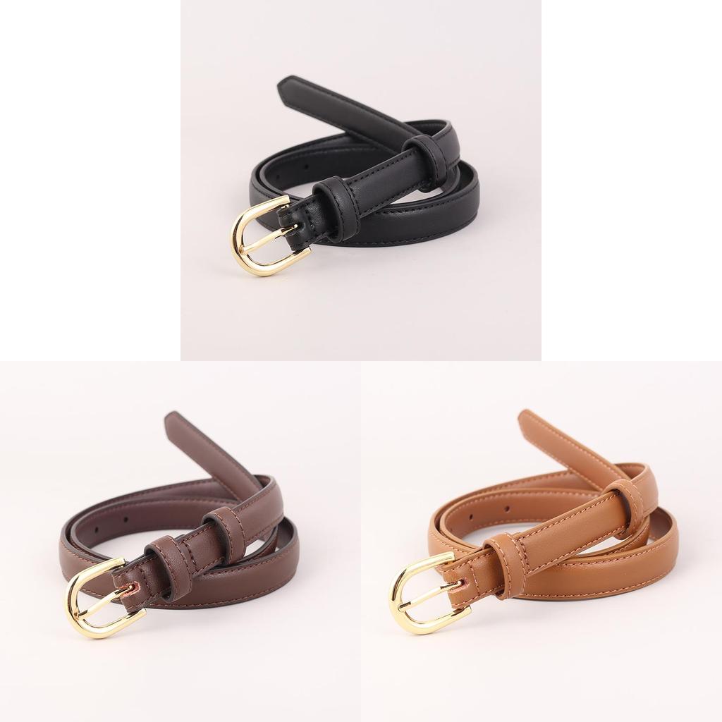 Genuine Leather Womens Casual Belt With Pin Buckle For Dresses And Pants Perfect For Spring 2026