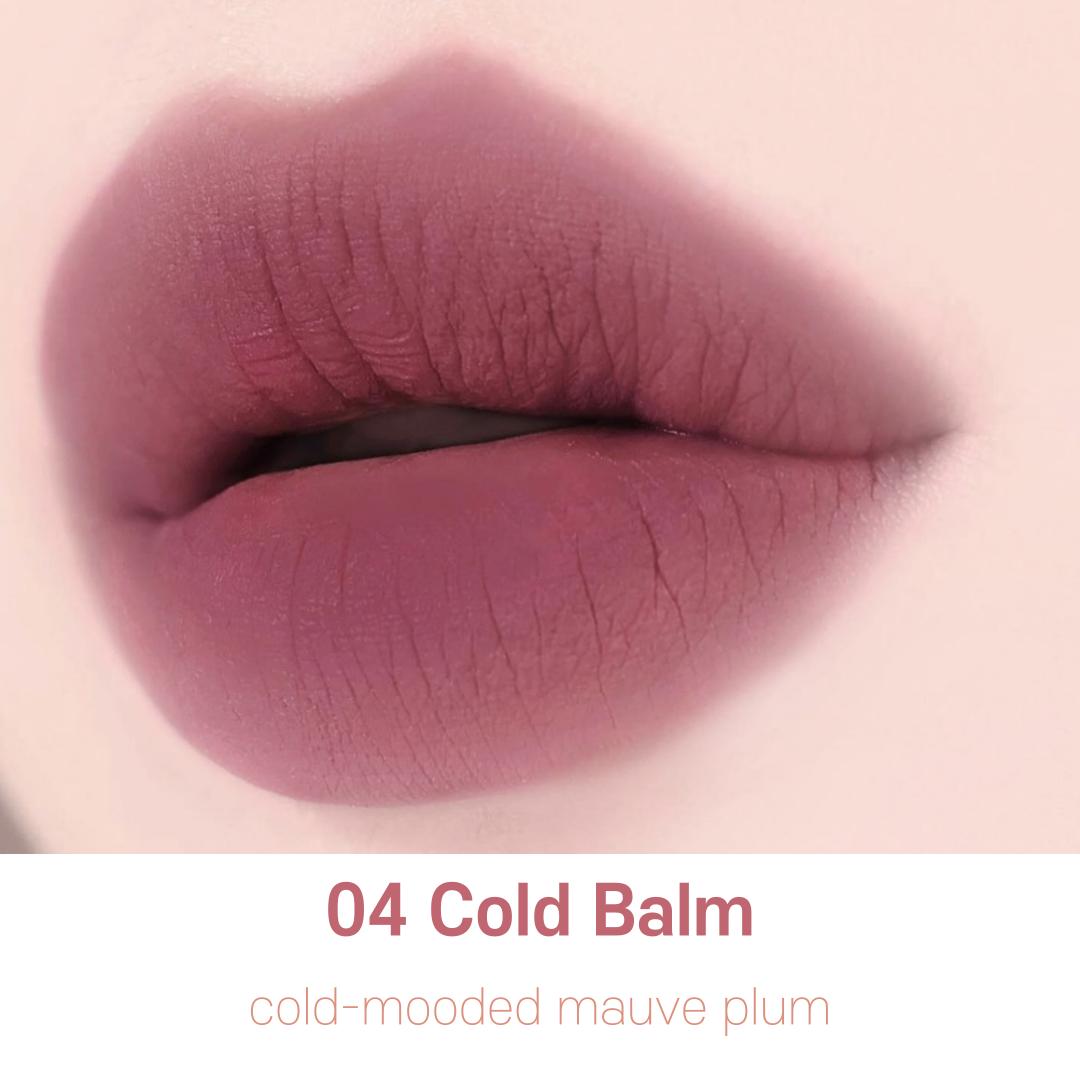 

AOU Floofy Матовый бальзам 4,5 г 4 цвета 04 Cold Balm
