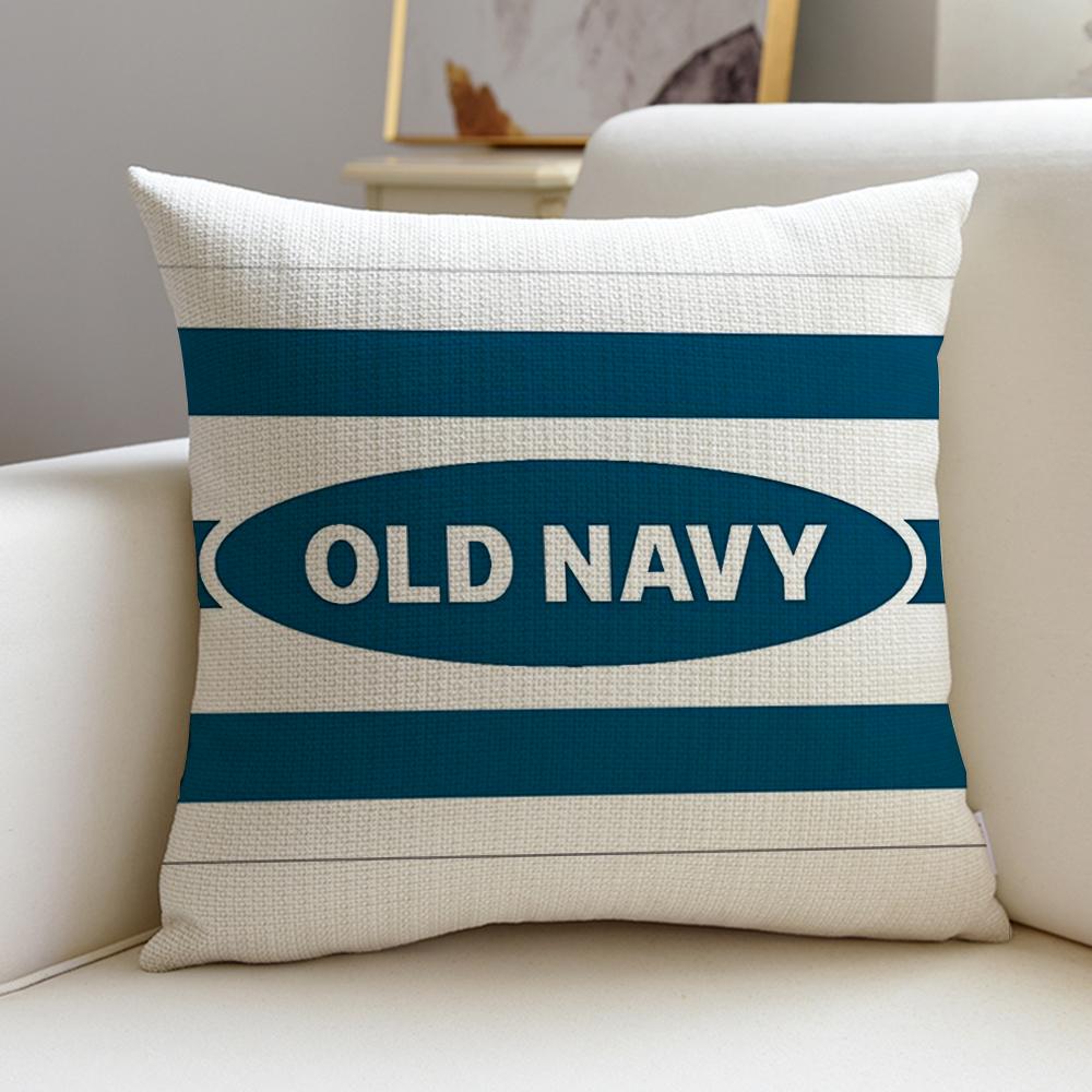 Fashionable Old NavyS Cushion Cover Breathable and Skinfriendly Linen Pillowcase Square Removable and Washable Cushion