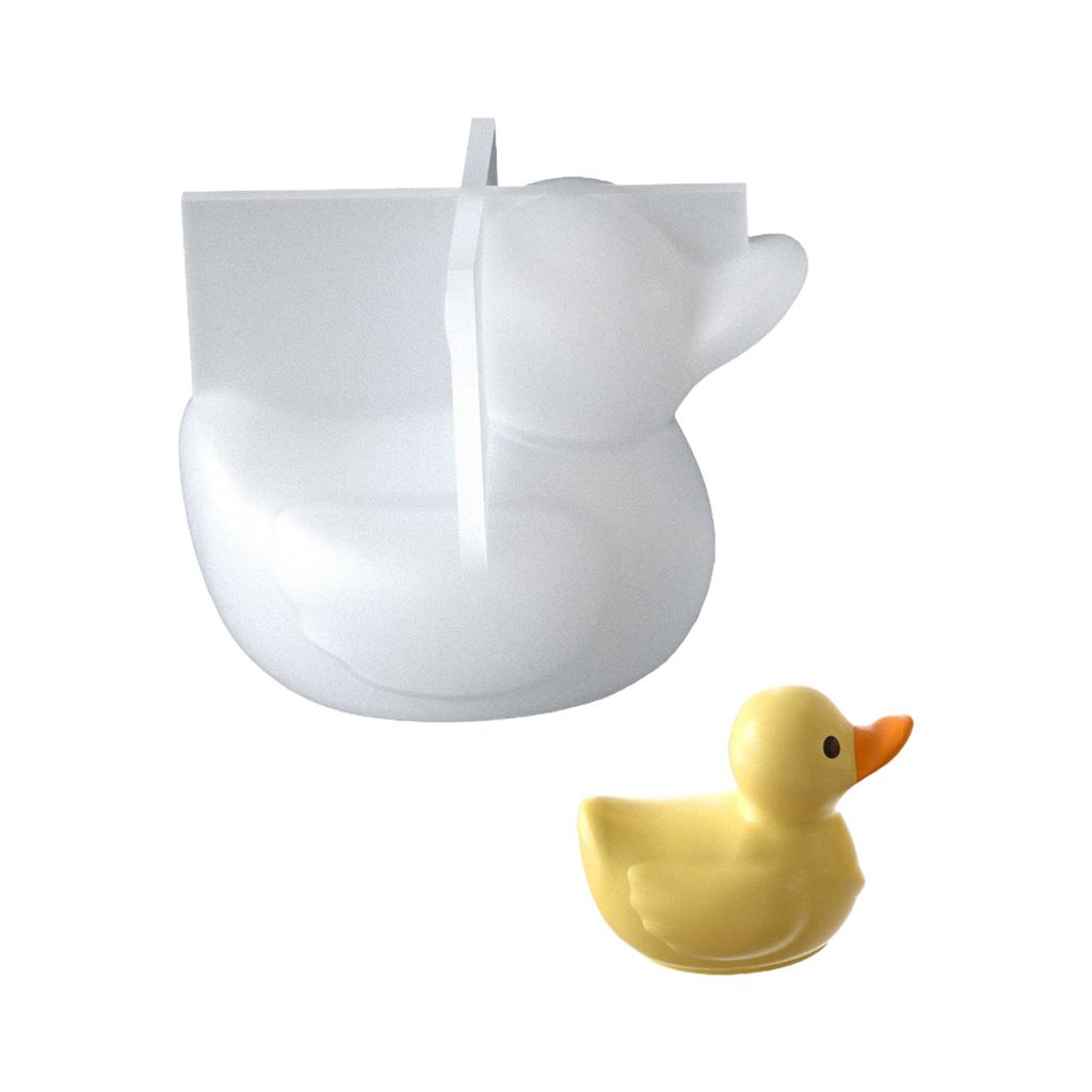 Creative Duck Shape Silicone Mold For Resin Crafts Jewelry Making And Succulent Planter Design