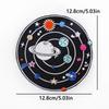 Aufbügelbares besticktes Abzeichen Outdoor-Abenteuer-Design Kosmischer Pilz Astronaut Für Jeansjacke Hut Tasche DIY Personalisierbare Dekoration