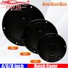 4/6/8 Inch ABS Plastic Round Deck Pection Plate Hatch Cover Deck Plate Non Slip for Marine RV Yacht Boat Accessories Black